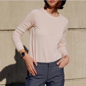 LAST CHANCE Banana Republic Double Cuff Merino Sweater